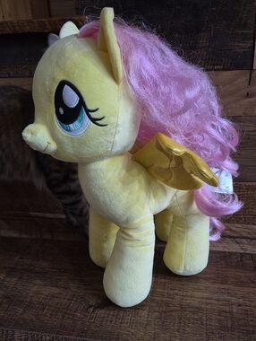 Hasbro Build A Bear Workshop My Little Pony Fluttershy Plush Stuffed Animal